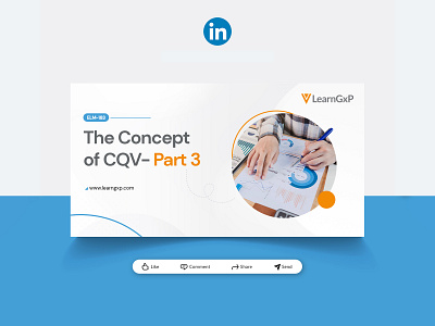 LearnGxP Banner Ad Design | Social Media Design awesome banner banner bazaar bannerbazaar best classy creative banner design facebook google ad banner illustration latest logo minimal modern new post social media ads social media banner trending
