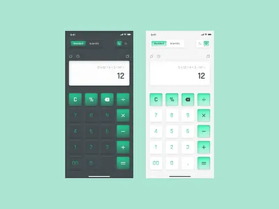Daily UI #004 - Design a calculator mobile app calculator calculator app daily 100 challenge daily ui 004 experience figma mobile mobile app solaimanali ui ui 004 user interface ux