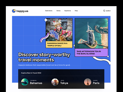 Travel Guide - Landing Page airbnb booking.com expedia getyourguide homeaway hotwire jetsetter kayak momondo orbitz skiplagged travel guide travelocity tripadvisor ui ux vancation rental viator web