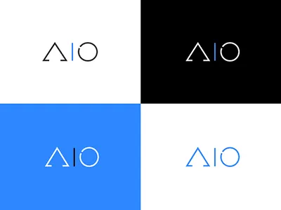 AIO logos behance branding business business card creative design designfeed designinspiration dribbble graphic design graphics illustration logo logo design minimal minimalism photoshop principle simple vector