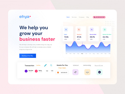 🔥 Hero Section - Saas Web 🔥 color ui ui design webde website