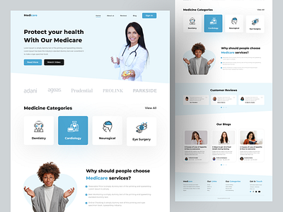 Medical Website UI brand design crypto ui dating ui design doctor website figma graphic design medical design medical ux minimal mobile ui property ui typography ui ui design website design website development website ui