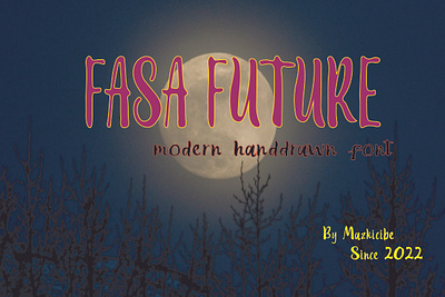 Fasa Future branding decorative design displayfont font graphic design illustration logo typography ui