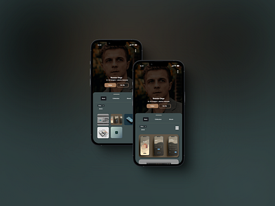 User Profile UI Design apps dailyui dailyui006 darkmodedesign design dribbble mobile apps mobiledesign portfolio portfolioui ui uidesign uiux user profile uxdesign