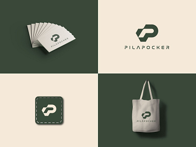 Pilapocker Logo Design agency logo brand identity branding business logo design icon logo logo design logo designer logos minimalist logo moder logo p p logo p logo design personal brand saas startup logo design tech logo