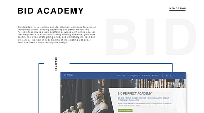 BID Academy design graphic design illustration logo typography ui ux