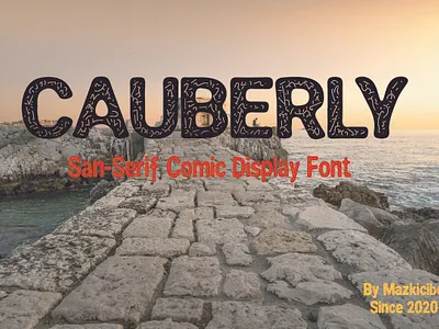 Cauberly Font branding decorative design displayfont font graphic design illustration logo typography ui