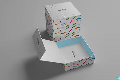 Box Mockup app box branding cute design illustration logo mockup packaging packaging design ux