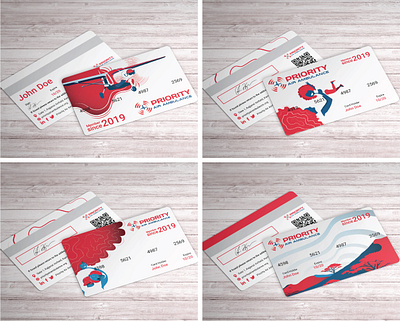 Priority Air Ambulance branding design graphic design illustration sales advertisement