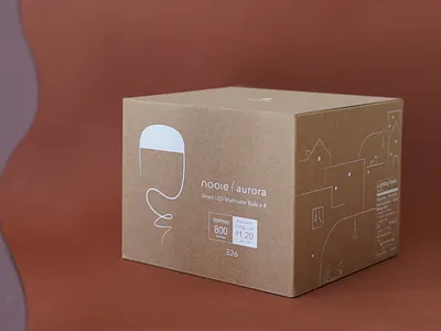 Nooie Light bulb branding smart home