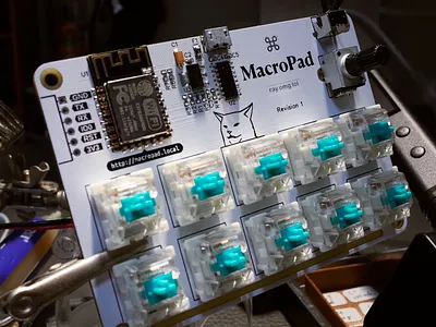MacroPad arduino hardware keyboard pcb