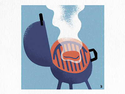 Savory smell graphic design illustration