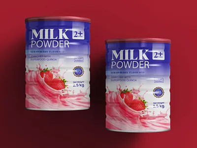 Milk Powder Design can design graphic design label design maylar bag design milk packaging design milk powder can design milk powder design mini box design packaging label design tin box design