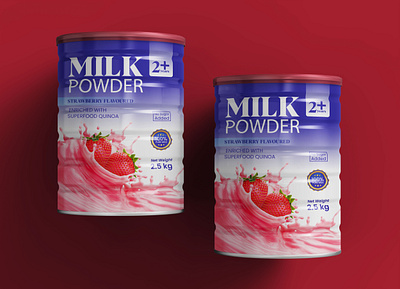 Milk Powder Design can design graphic design label design maylar bag design milk packaging design milk powder can design milk powder design mini box design packaging label design tin box design