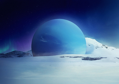 Neptune 3d 3dsmax abstract art concept neptune planet render sci fi science solar system space surrealism