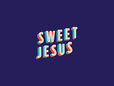 Sweet Jesus - ver2.0 art direction branding creative design graphic design logo typography vector