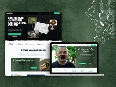 Rassa - Learn new craft skills through culture branding design e learning food henderson hokh kurt mobile design platform rassa ui ux web design