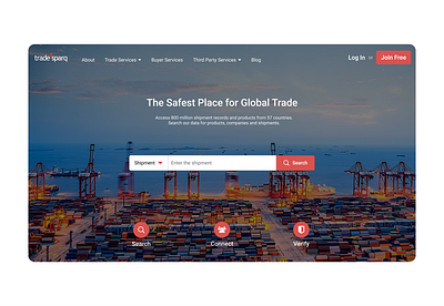 Tradesparq Redesign branding design ui ux