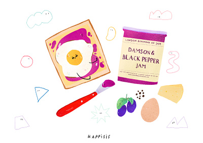 Good morning meal childrens book childrens illustration design food illustration illustrator people portrait