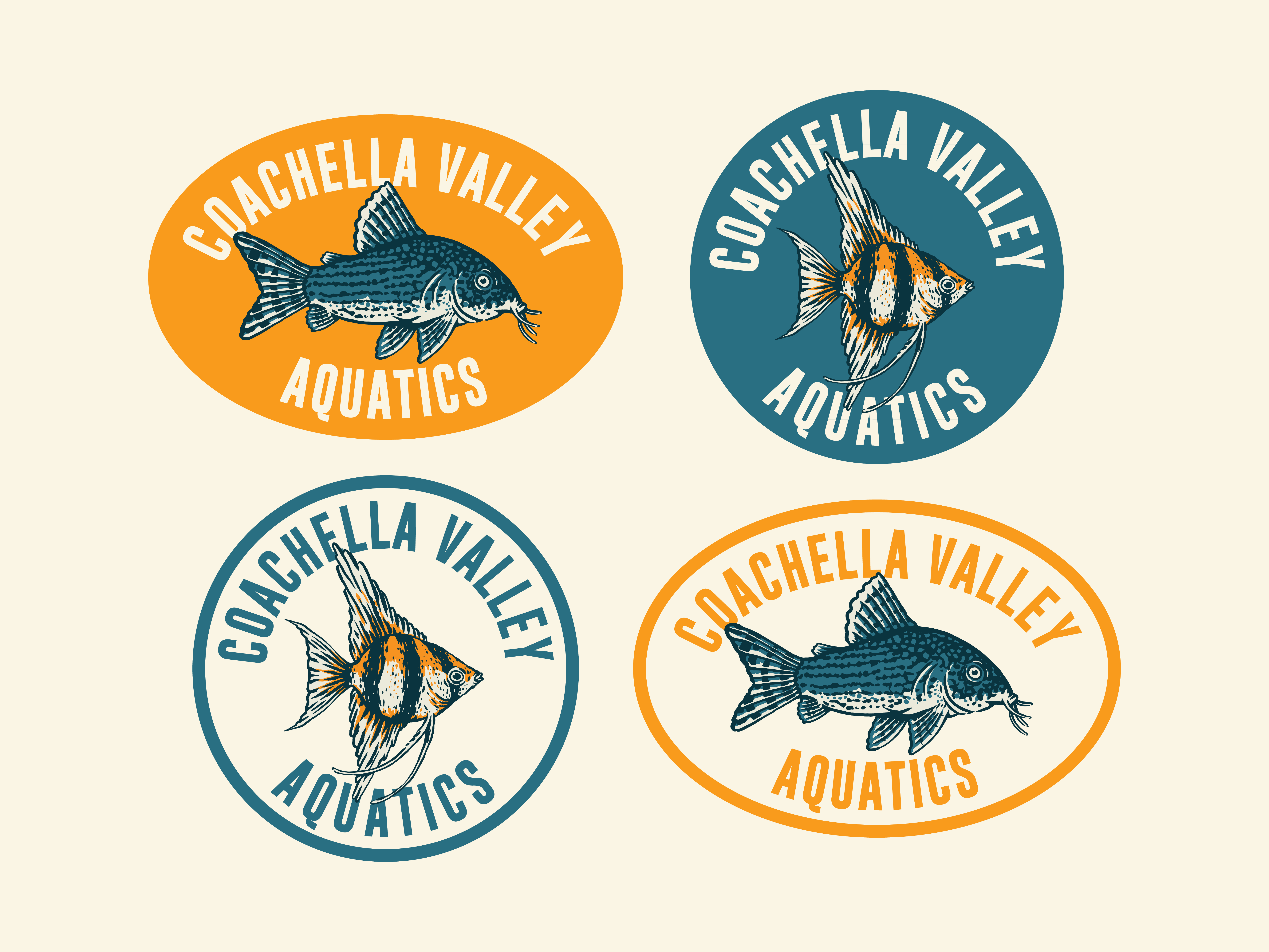Example of Custom Logo Illustration Vintage Style