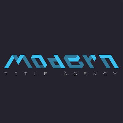 modern logo any agency branding design graphic design logo typography