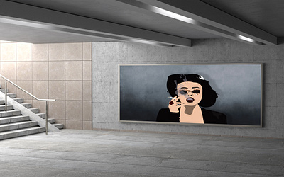 Marla Singer graphic design