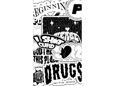 Sticker Comp Phone Case graphic design illustration logo typography