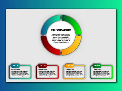 Professional steps infographic graphic design step 1