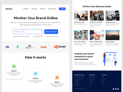 Digital Marketing Landing Page branding design graphic design home page landing landing page landing page ui kit marketing agency marketing landing page ui webdesign website