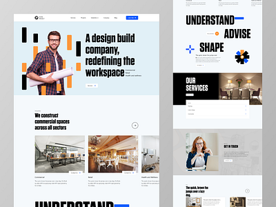 Landing Page construction landing page homepage homepage ui landing page landing page ui ui ui design website website homepage website landing page website ui