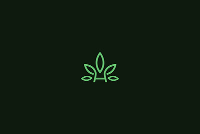 Hemp Logo branding cannabis logo flat logo h logo hemp hemp logo logo logodesigner logologo design marijuana marijuana logo medical logo minimal minimal logo minimalistlogo vector