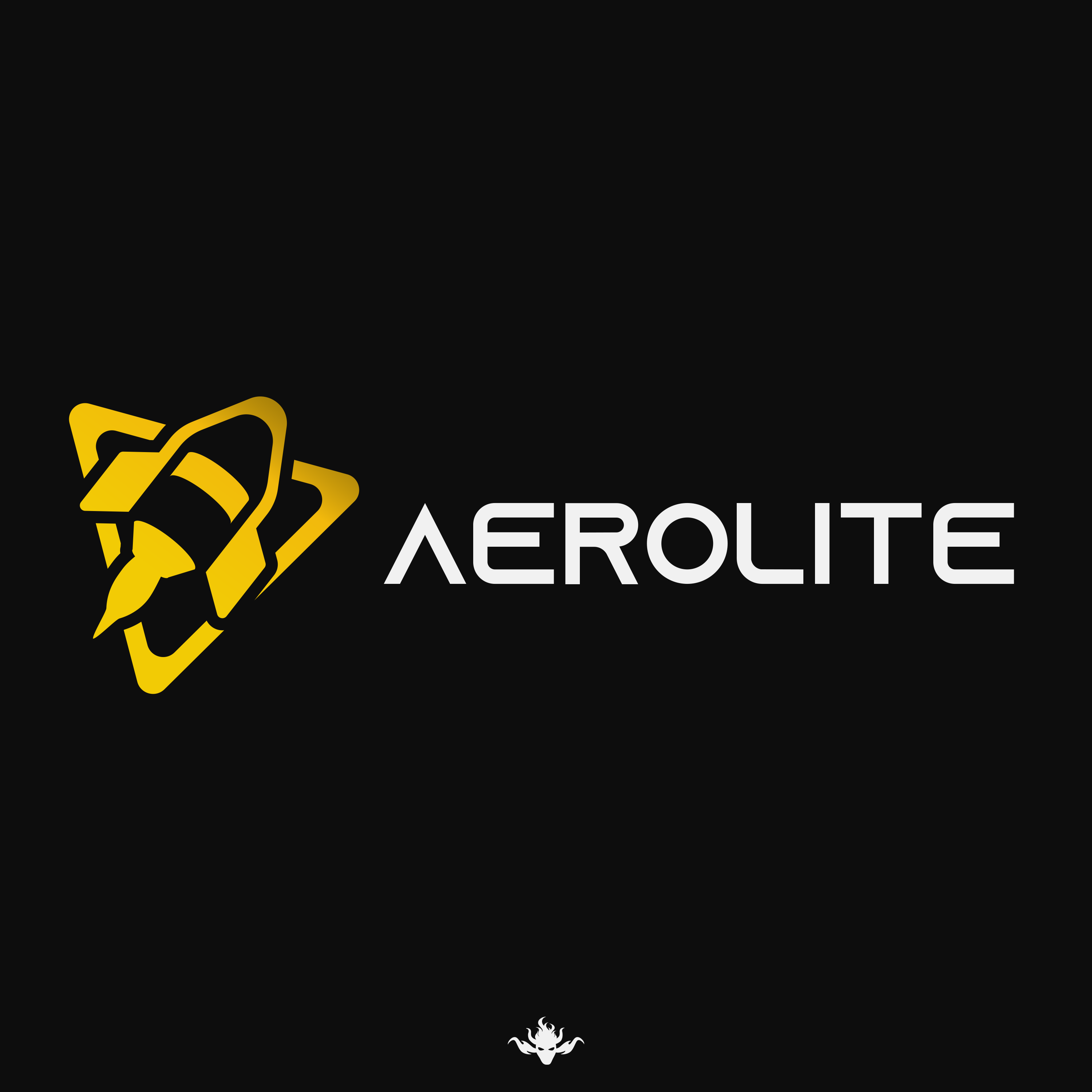 Example of Rocket logo concept