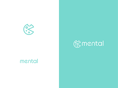 eMental logotype branding graphic design logo