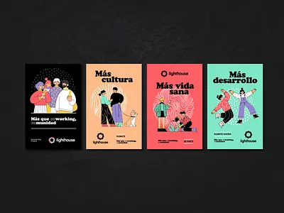 Lighthouse's Posters argentina brand branding cooper cowork design illustration logo logotype retro symbol trademark type uruguay vintage