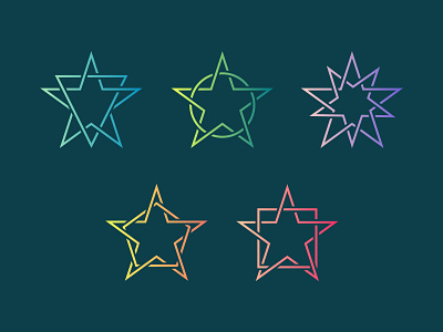 Reputation Transform'22 Award Icons award circle gradient icon iconset square star triangle