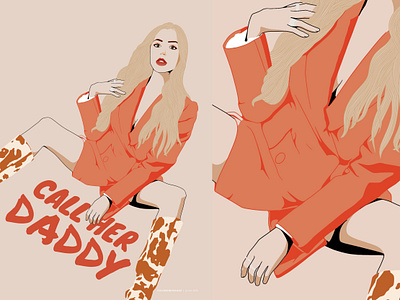 Alex Cooper | Call Her Daddy alex cooper call her daddy design illustration