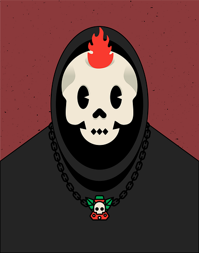 Death Monk #8 angel death deathmonks jack the ripper nft skull