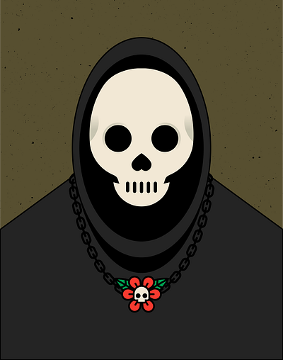 Death Monk #1 angel character death jack the ripper nft skull