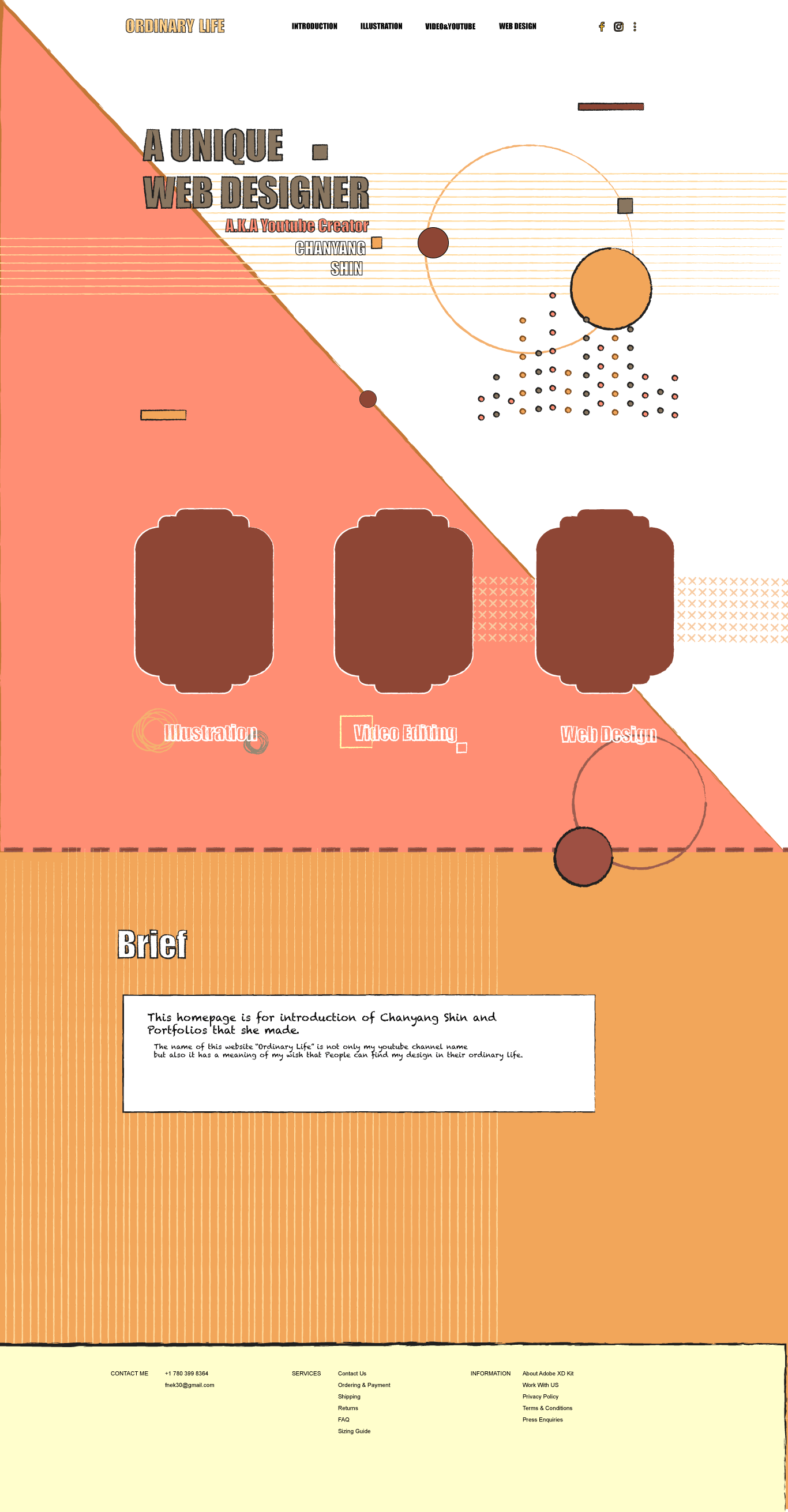 MY WEBSITE 2d graphic design illustration ui vector web design