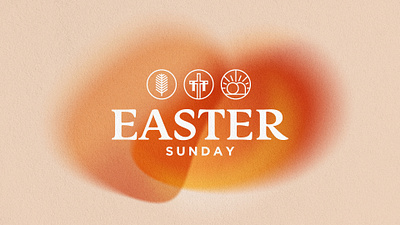 Easter Sunday branding christ christian christianity church easter goodfriday holiday jesus king palm resurrected risen savior sunday