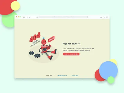 Daily UI 008 - 404 page daily ui dailyui design illustration ui ux