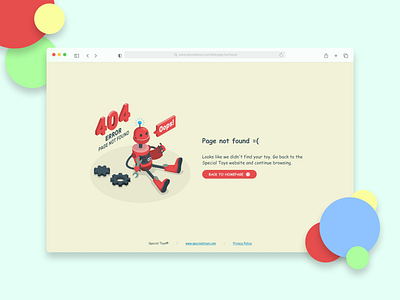 Daily UI 008 - 404 page daily ui dailyui design illustration ui ux