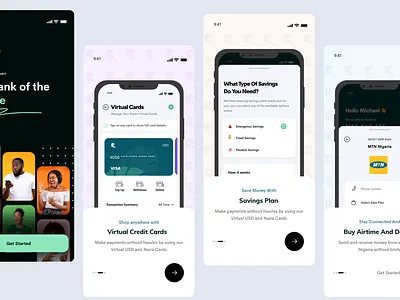Raven Bank - Mobile Onboarding dailui design finance fintech fintech onboarding fintech ui illustration mobile app mobile onboarding product design raven bank ui uid ux uxui web