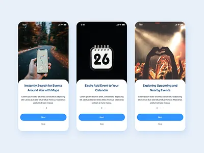 Global NRB Event App Design app design app screen app shots best design blue clean color design event app event management app mobile app ui design ui ui design ux design