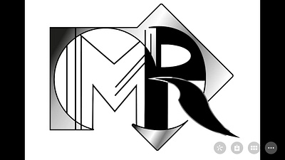 MR Logo 2022 branding company design illustration illustrator logo metal sketch ui vector