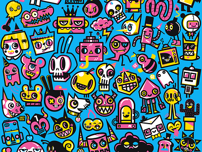 Vector Characters 2022 character art character design character designer characters colorful characters cute cute characters design doodles illustration vector vector characters wotto