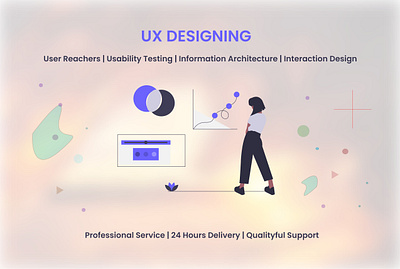 UX Design branding design graphic design illustration landing page ui ux