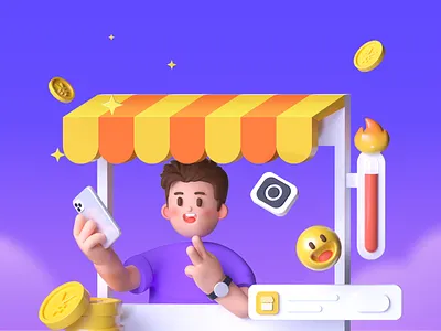 store c4d design