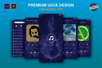 UI/UX DESIGN FOR MOBILE APP adobe illustrator adobe xd ui ui design uiux design user interface design
