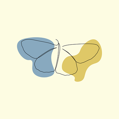 Butterfly Line Art adobe illustrator art butterfly butterflyart digital illustration digitalart illustration line lineart